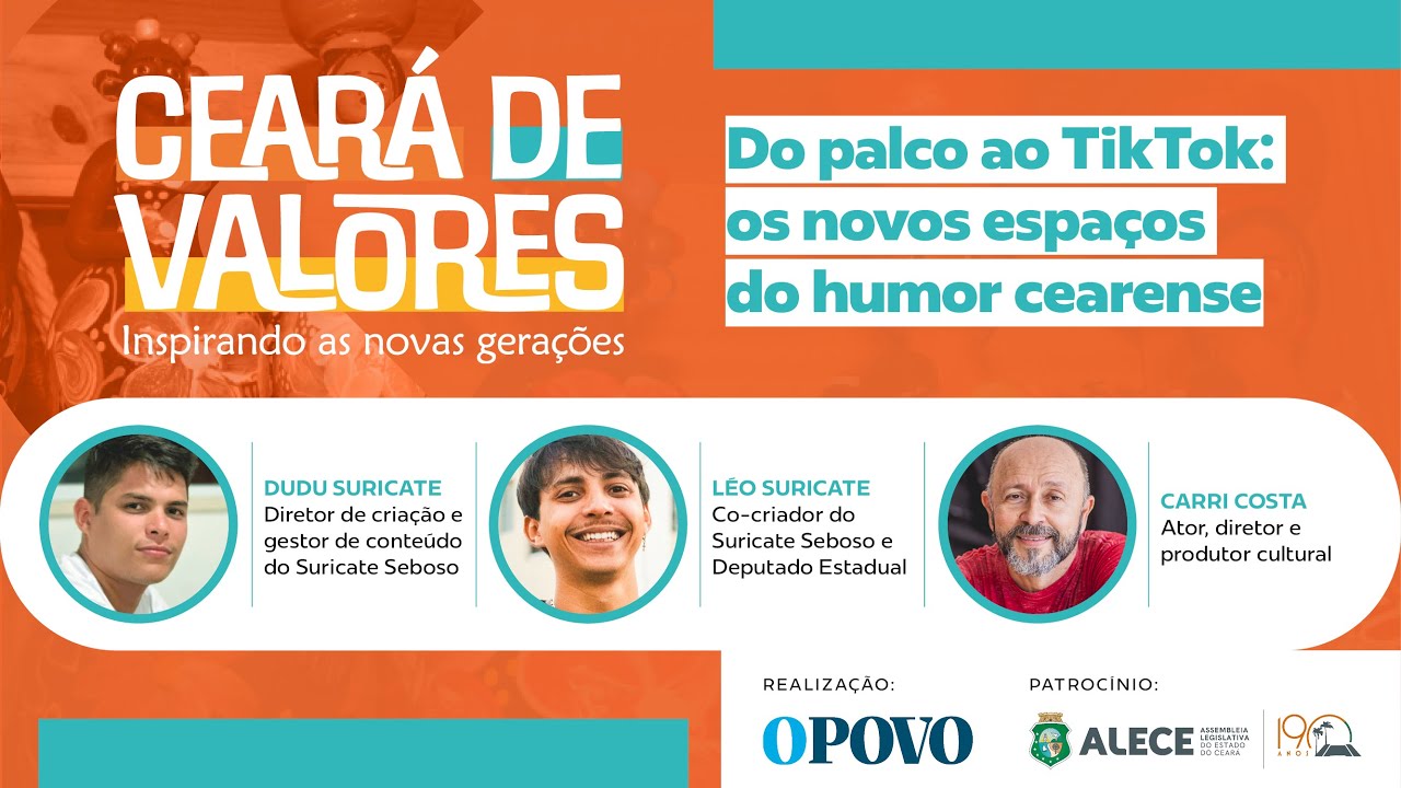 Do Palco ao TikTok: os novos espaços do humor cearense