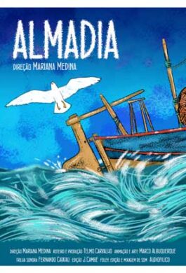 Cartaz - Almadia, de Marina Medina (Curta)