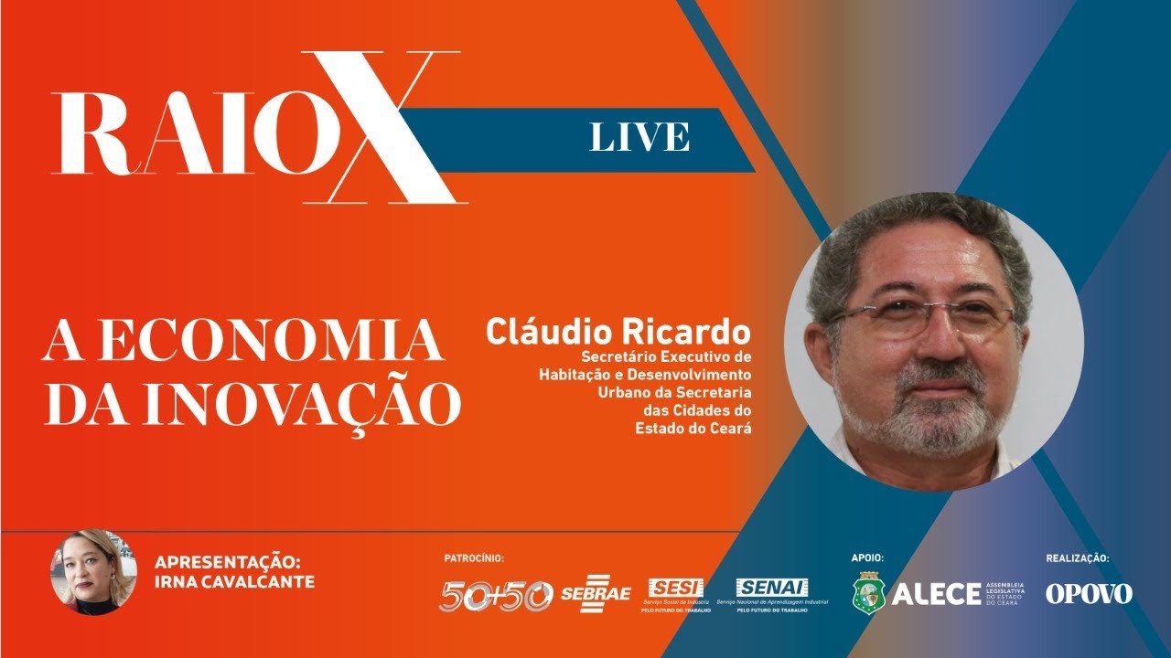 2022: Live 1 - A Economia da Inovação, com Cláudio Ricardo (29/11)
