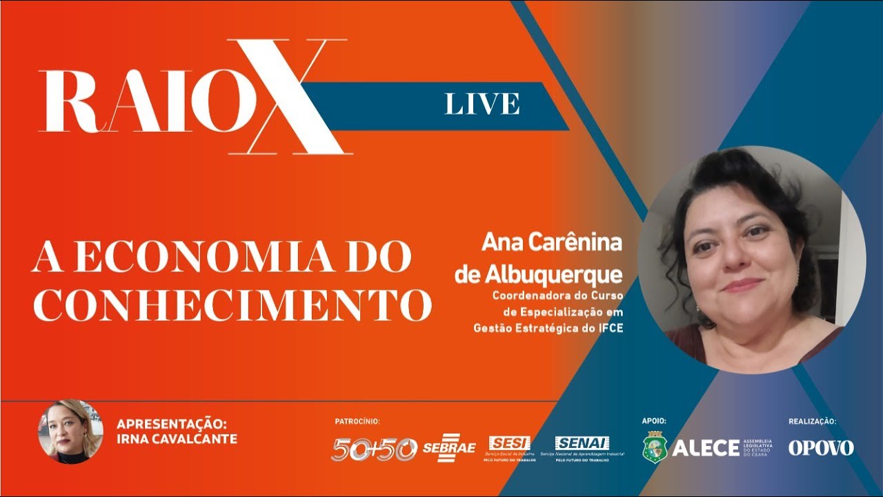 2022: Live 3 - A Economia do Conhecimento, com Ana Carênina de Albuquerque (01/12)